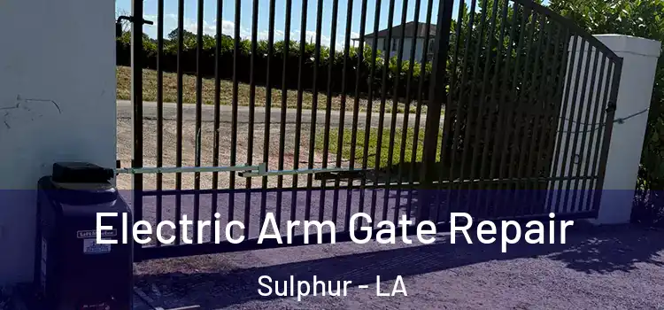  Electric Arm Gate Repair Sulphur - LA