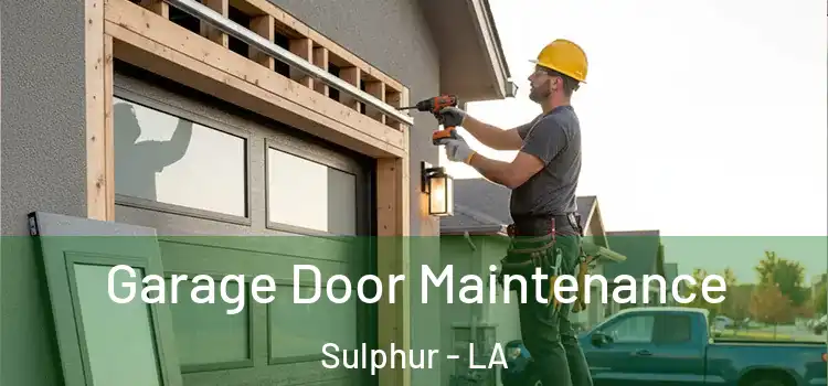  Garage Door Maintenance Sulphur - LA
