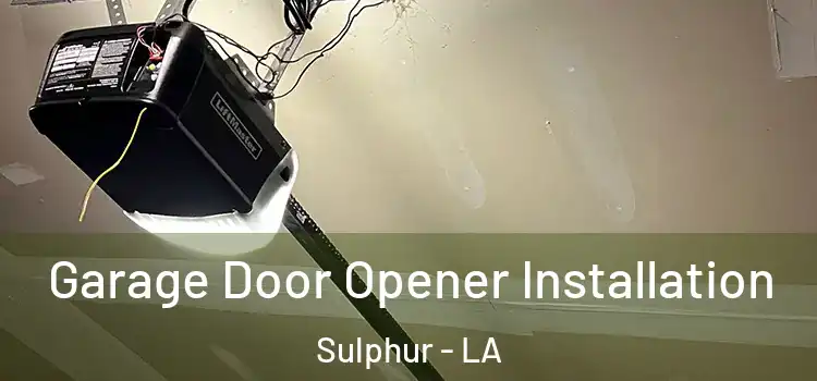 Garage Door Opener Installation Sulphur - LA