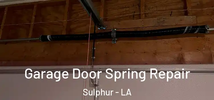  Garage Door Spring Repair Sulphur - LA