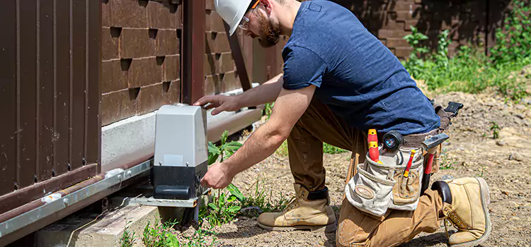 Electric Driveway Gate Installation Sulphur